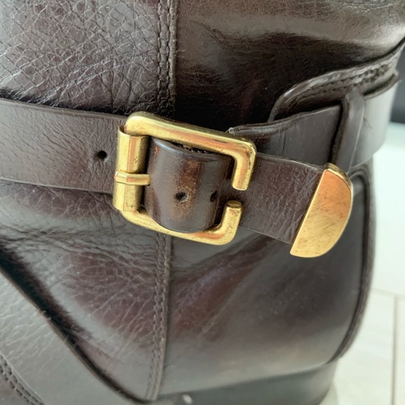 Louise Et Cie Lo-Lienz Tall Brown Riding Boots size 9M/39 - Picture 10 of 16